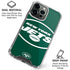 NFL New York Jets Large Logo iPhone 16 Pro Clear Case